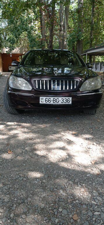 Mercedes S 320, 3.2 L, 2001 il, 337 000 km — Ağcabədi