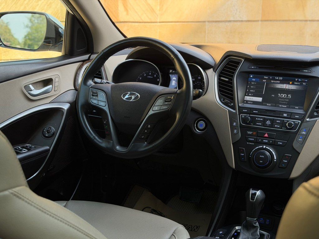 Hyundai Santa Fe, 2.0 L, 2018 il, 95 000 km — Avtomobillər, Gəncə (12)
