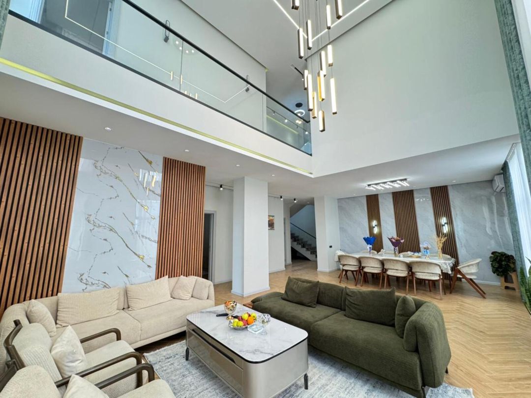 Satılır 6 otaqlı həyət evi/bağ evi 400 m² — Ev, villa, Bakı (9)