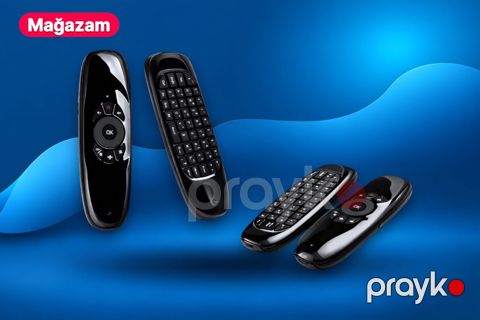 C120 Flying Mouse simsiz Air mouse və mini klaviatura — Bakı