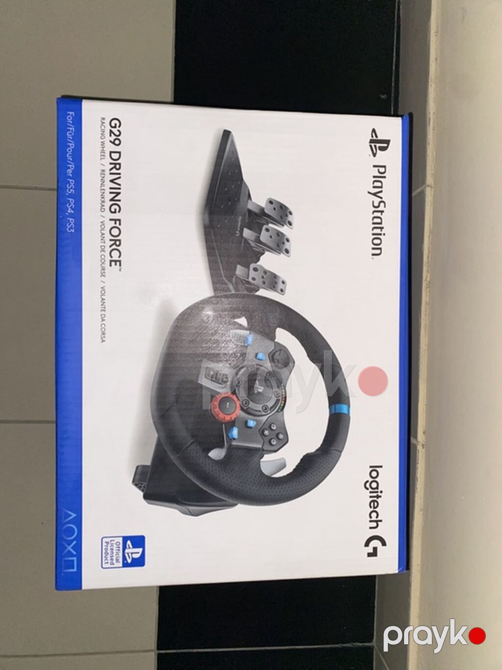Logitech G29 Driving Force sükan və 3 pedaldan ibarət yarış qurğusu — Masaüstü kompüterlər, Bakı