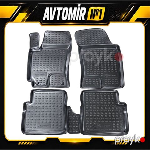 Hyundai Getz 2002-2010 üçün salon rezin ayaqaltı Hyundai Getz — Bakı