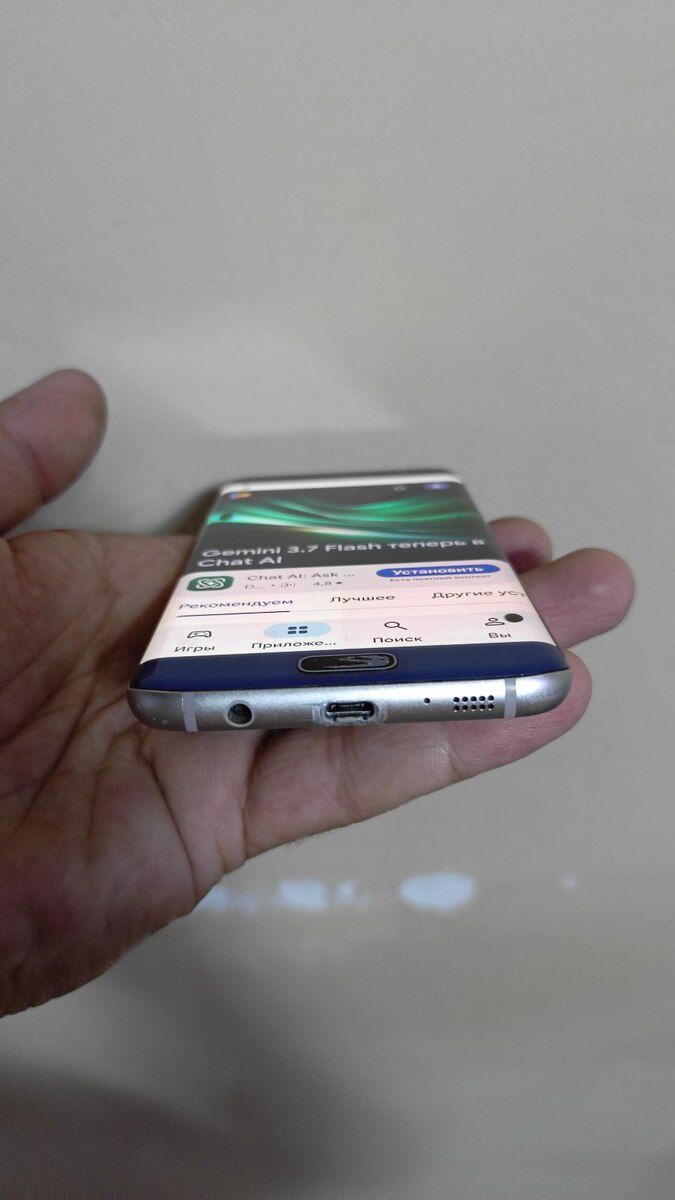 Samsung Galaxy S7 edge Coral Blue 32GB/4GB — Smartfonlar, Bakı (8)
