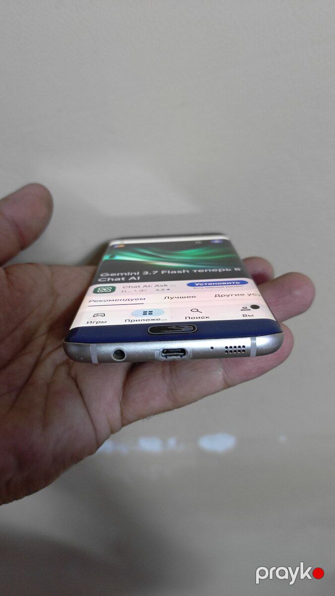Samsung Galaxy S7 edge Coral Blue 32GB/4GB — Smartfonlar, Bakı (8)