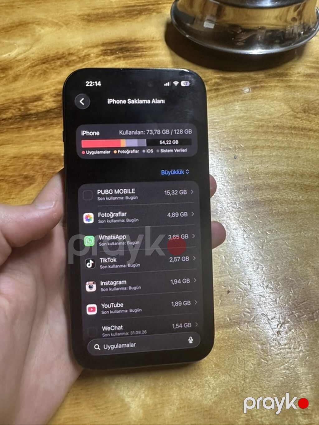 IPhone 15, 128 GB, Qara, Face ID — Apple iPhone, Bakı (4)