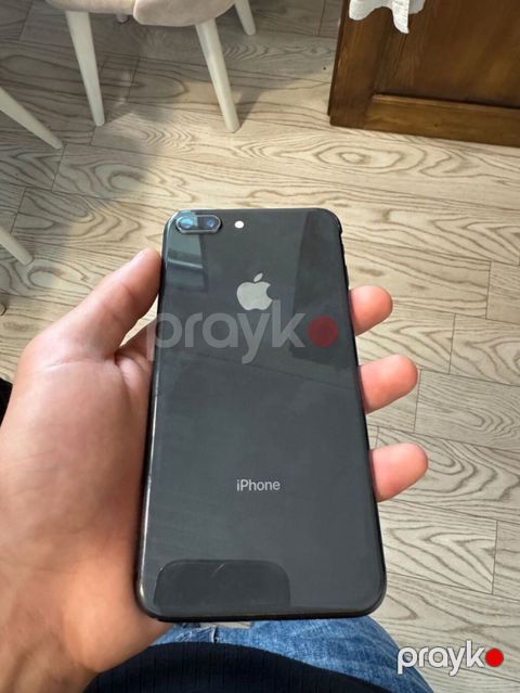 IPhone 8 Plus, 64 GB, Qara, Simsiz şarj — Hacıqabul