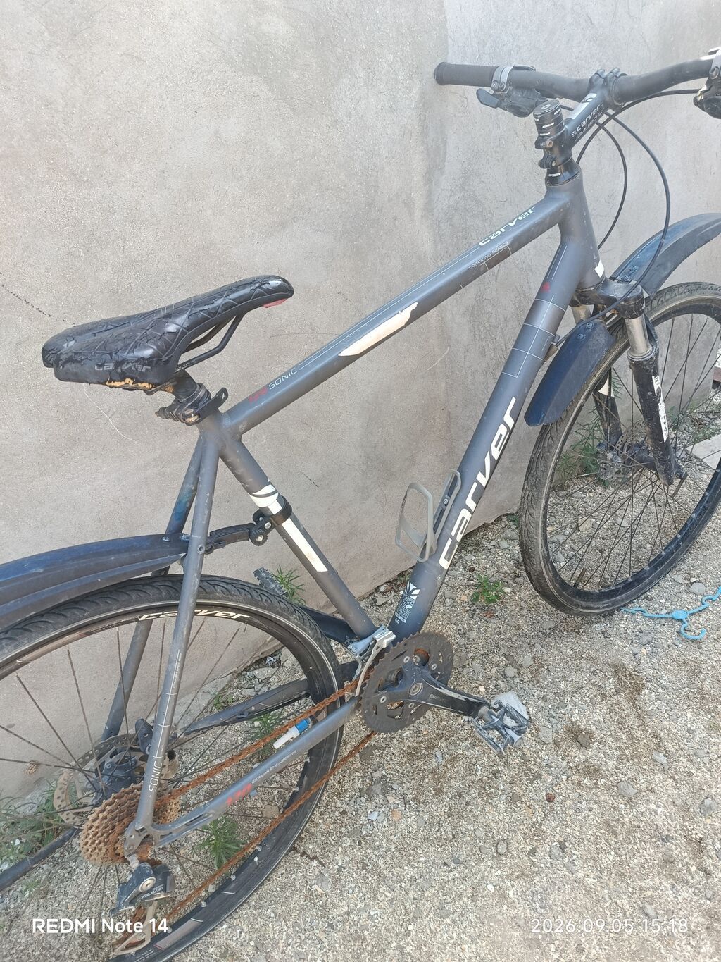 Şəhər/trek tipli velosiped – Carver - Brend/model: Carver (alüminium — Yol velosipedləri, Digah (5)