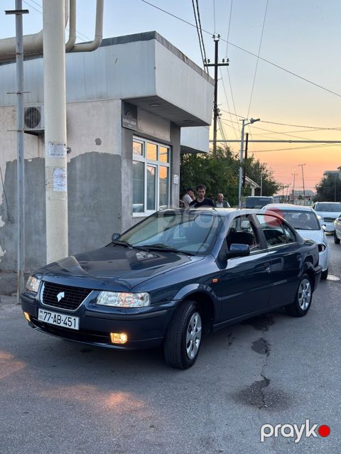 Iran Khodro (Ikco) Samand LX sedan - Kuzov: 4 qapılı sedan, tünd boz