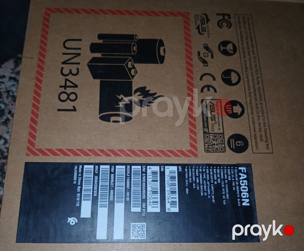 ASUS TUF Gaming FA506N (model FA506NF-HN100) oyun noutbuku Texniki — Asus, Bakı (5)