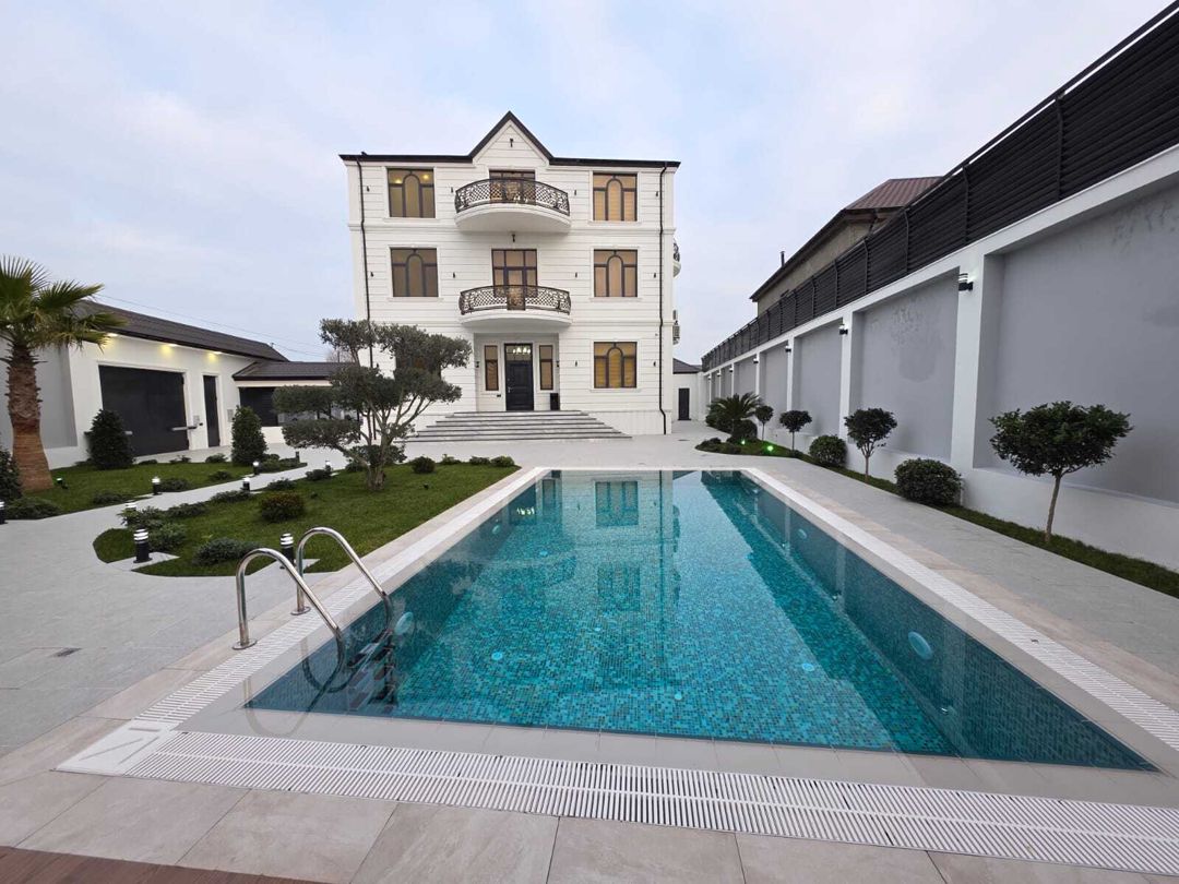 Satılır 11 otaqlı həyət evi/bağ evi 465 m² — Ev, villa, Bakı (2)