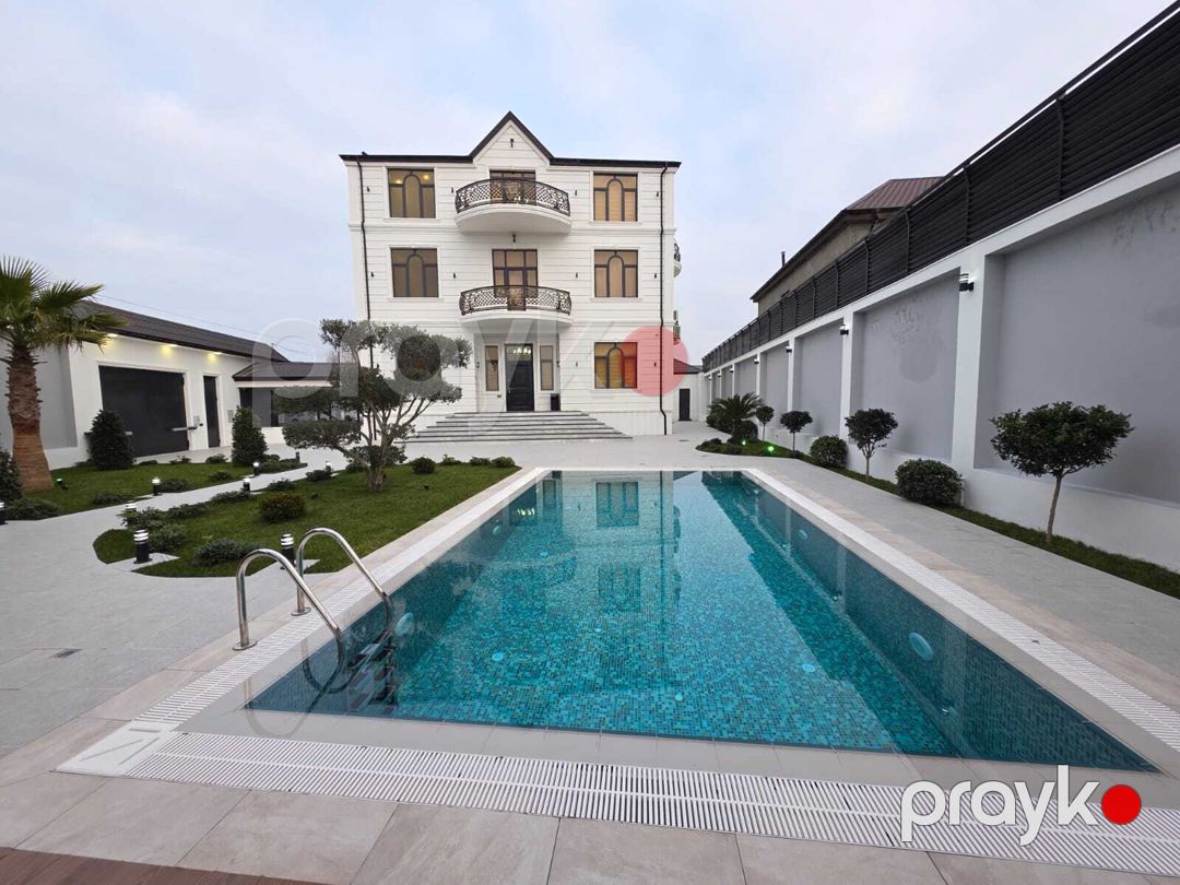 Satılır 11 otaqlı həyət evi/bağ evi 465 m² — Ev, villa, Bakı (2)