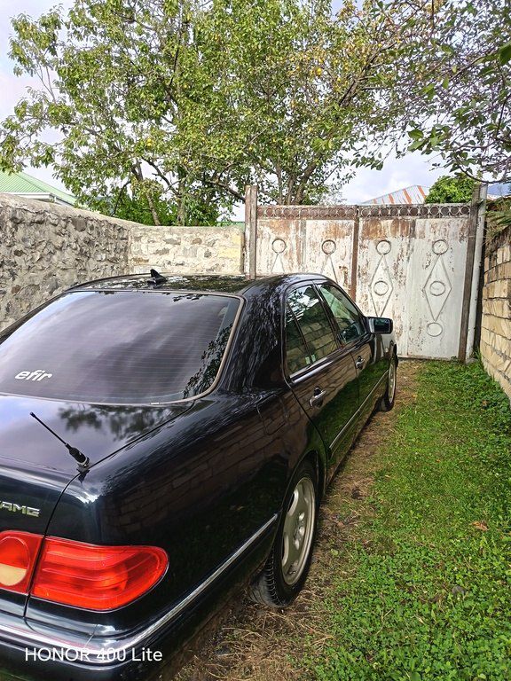 Mercedes E 240, 2.4 L, 1999 il, 327 000 km — Avtomobillər, Qax (5)
