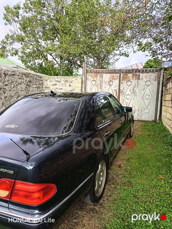 Mercedes E 240, 2.4 L, 1999 il, 327 000 km — Avtomobillər, Qax (5)