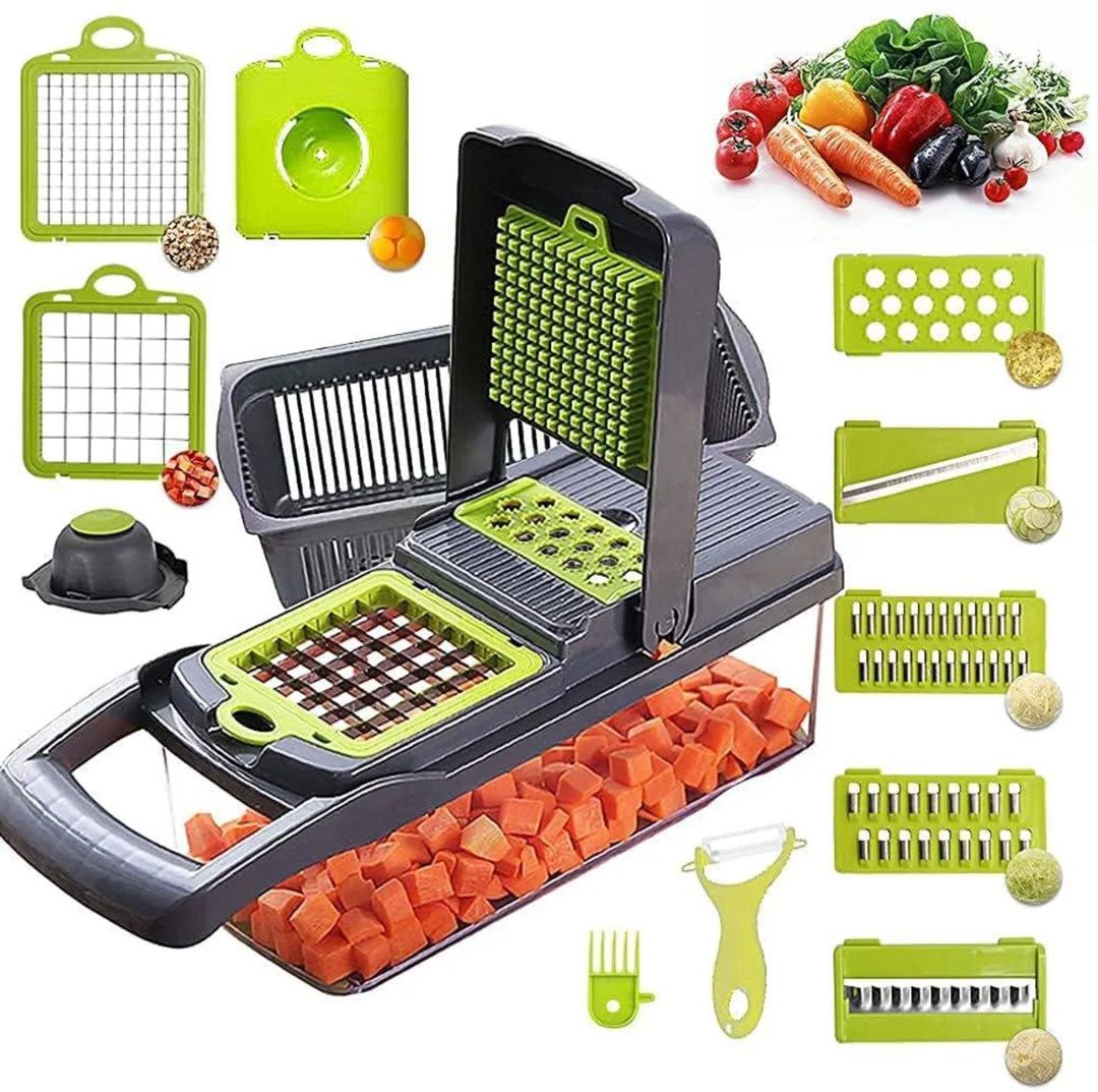 Salat doğrayan 15 pcs Veggie Slicer — Qablar və mətbəx əşyaları, Bakı (6)