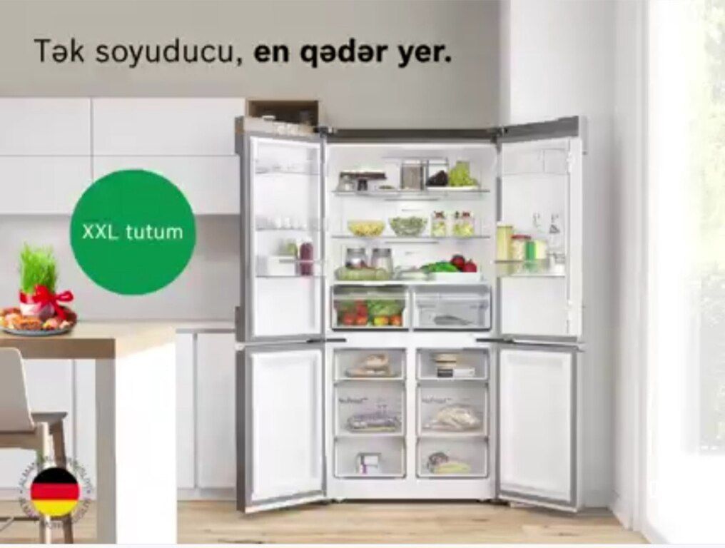 Soyuducu "Bosch KFN96VPEA" — Ev texnikası, Bakı (2)