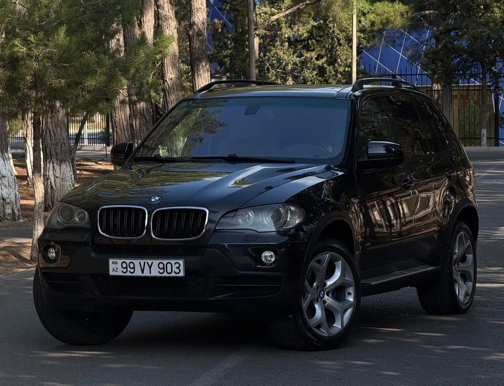 BMW X5, 4.8 L, 2008 il, 260 000 km — Avtomobillər, Bakı (11)