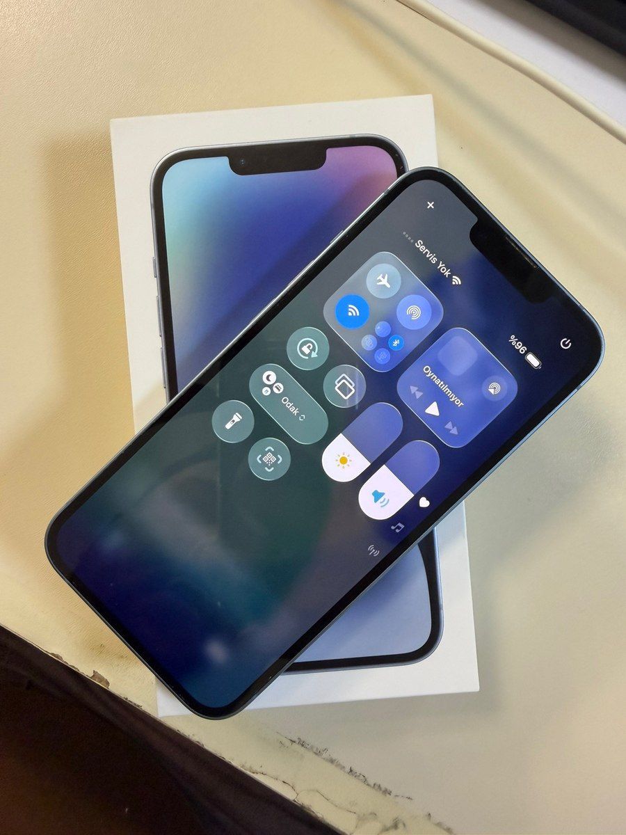 Apple iPhone 14 Blue 128GB/6GB — Smartfonlar, Bakı (3)