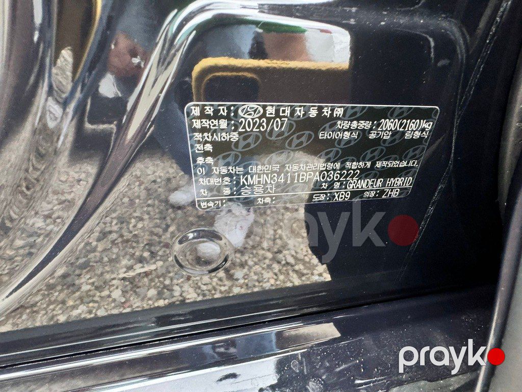 Hyundai Grandeur, 1.6 L, 1.49 kWh, 2023 il, 30 000 km — Avtomobillər, Bakı (9)