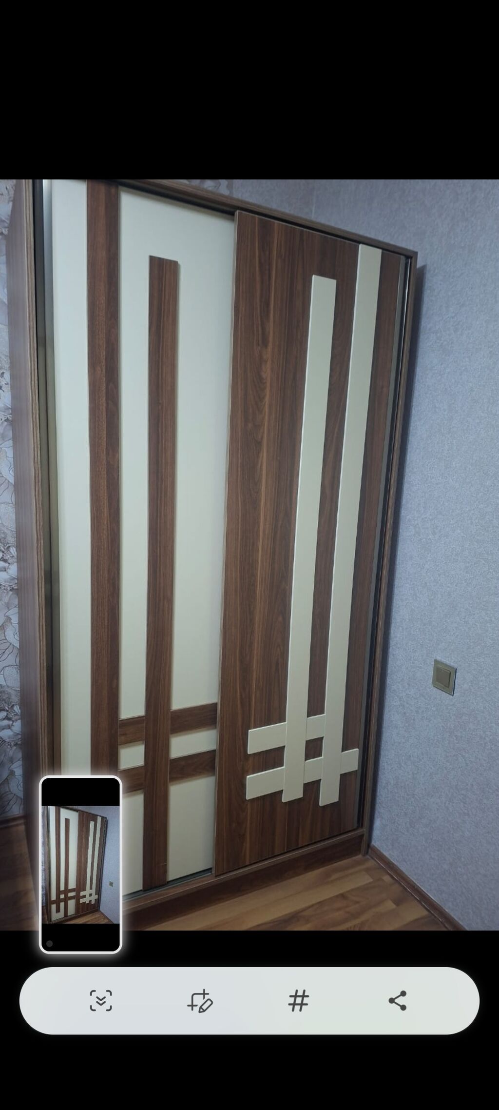 Yeni, 2 qapılı, Qəhvəyi, Kupe, Düz dolab — Şkaflar, Bakı (2)