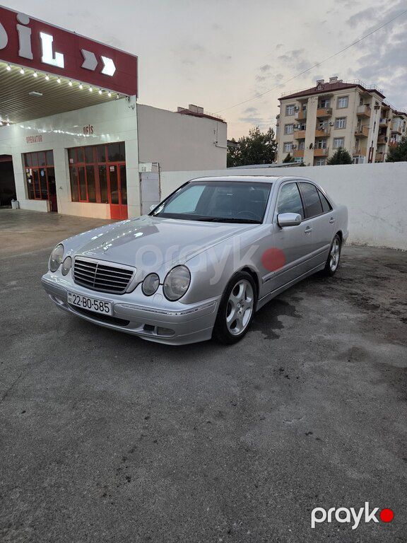 Mercedes E 320, 3.2 L, 2001 il, 315 000 km — Avtomobillər, Goranboy (3)