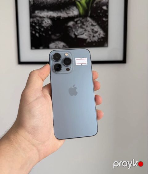 IPhone 13 Pro, 128 GB, Sierra Blue, Zəmanət, Face ID, Sənədlərlə — Bakı