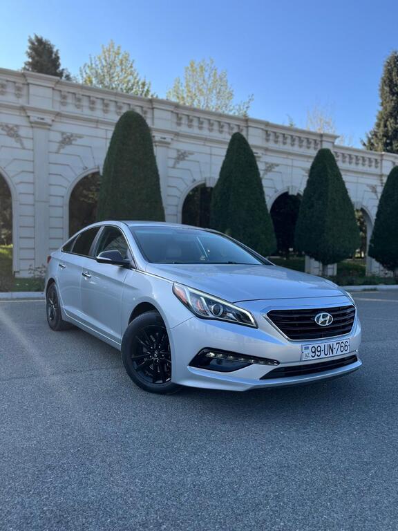 Hyundai Sonata, 1.6 L, 2014 il, 285 000 km — Avtomobillər, Gəncə (8)