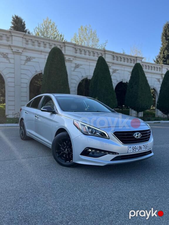 Hyundai Sonata, 1.6 L, 2014 il, 285 000 km — Avtomobillər, Gəncə (8)