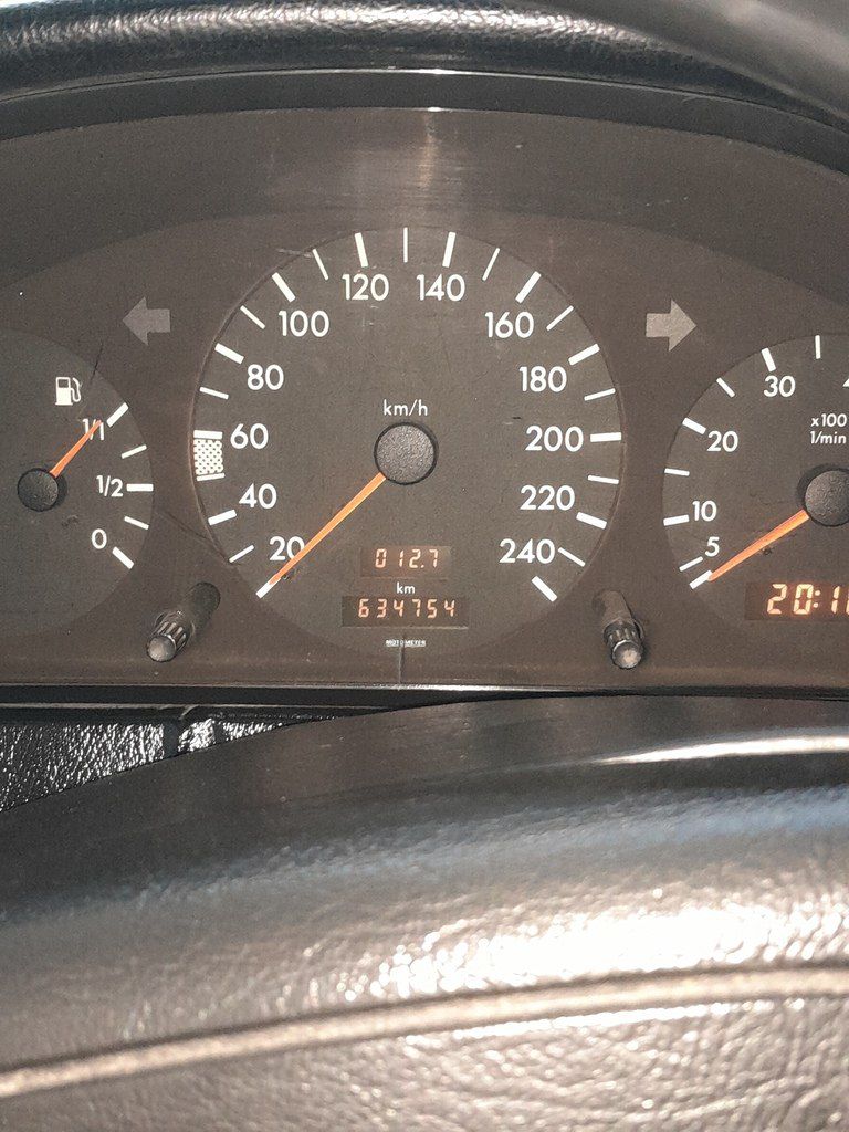 Mercedes C 200, 2.0 L, 1994 il, 638 000 km — Avtomobillər, Gəncə (9)