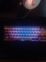 Ajazz Ak650 rgb game klavye moon light switchler Mechanıc — Периферийные устройства