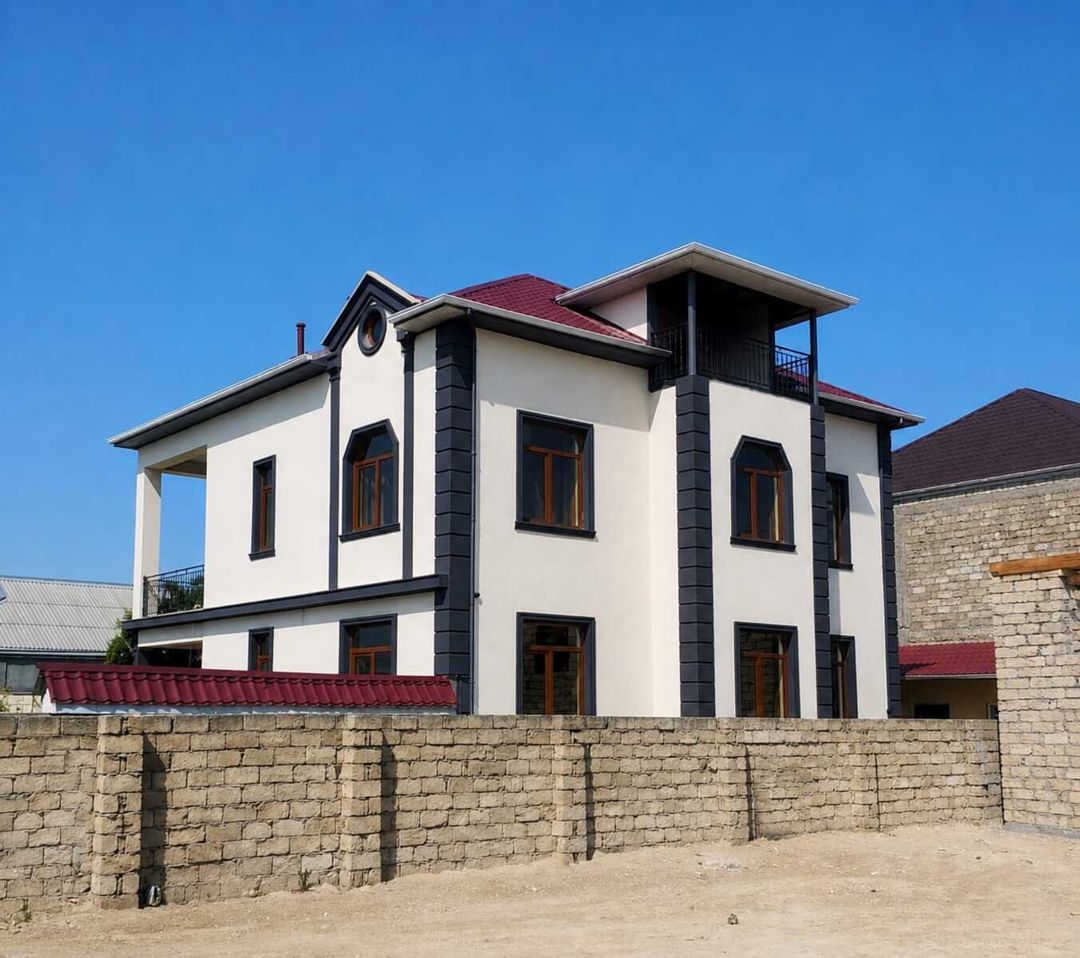 Satılır 7 otaqlı həyət evi/bağ evi 380 m² — Ev, villa, Bakı (2)