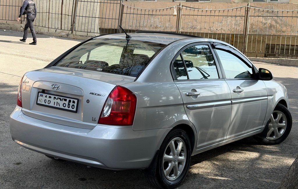Hyundai Accent, 1.6 L, 2009 il, 226 000 km — Avtomobillər, Bakı (8)