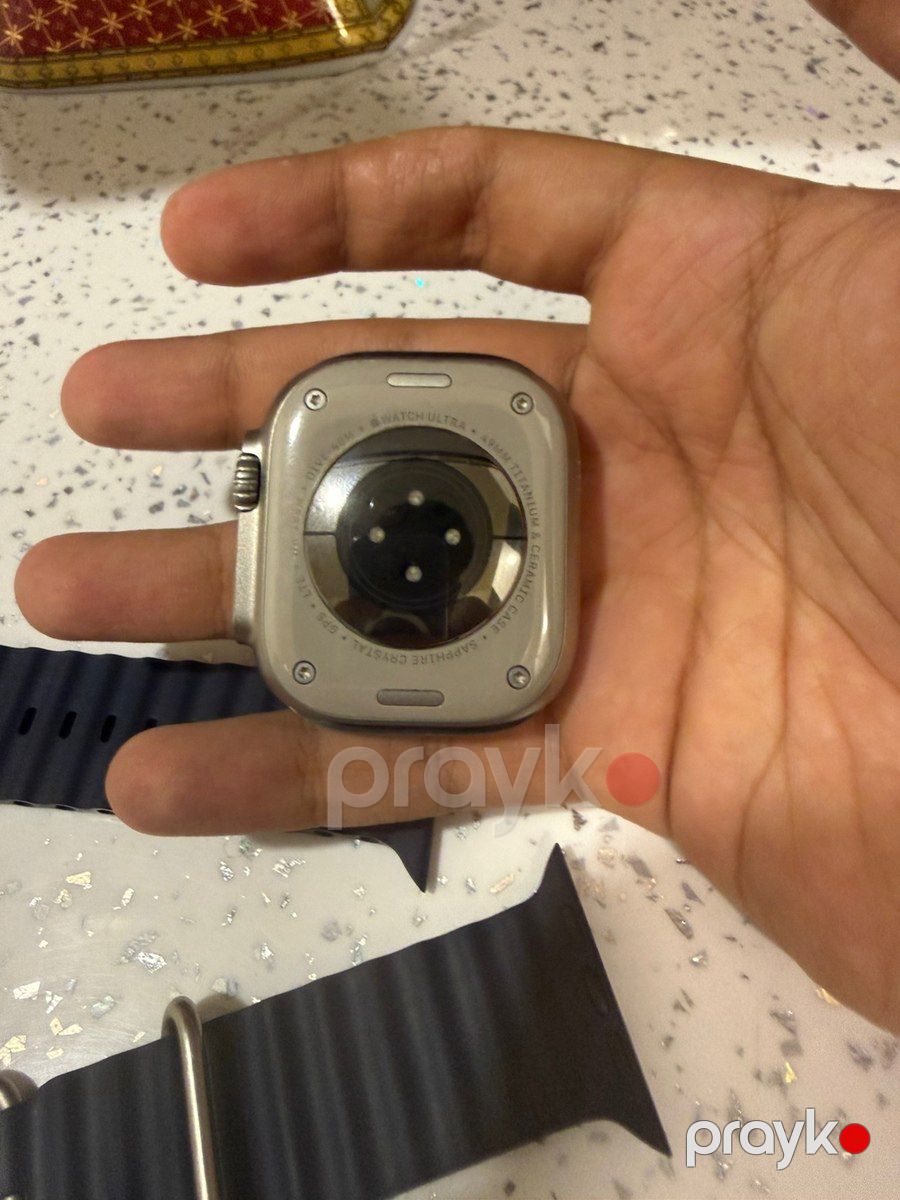 Apple Watch Ultra Titanium — Ağıllı saatlar və biləkliklər, Bakı (3)