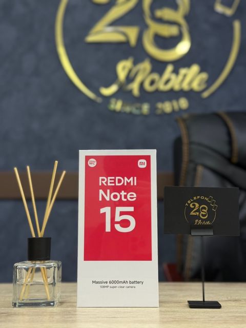Xiaomi Redmi Note 15 Black 256GB/8GB — Bakı