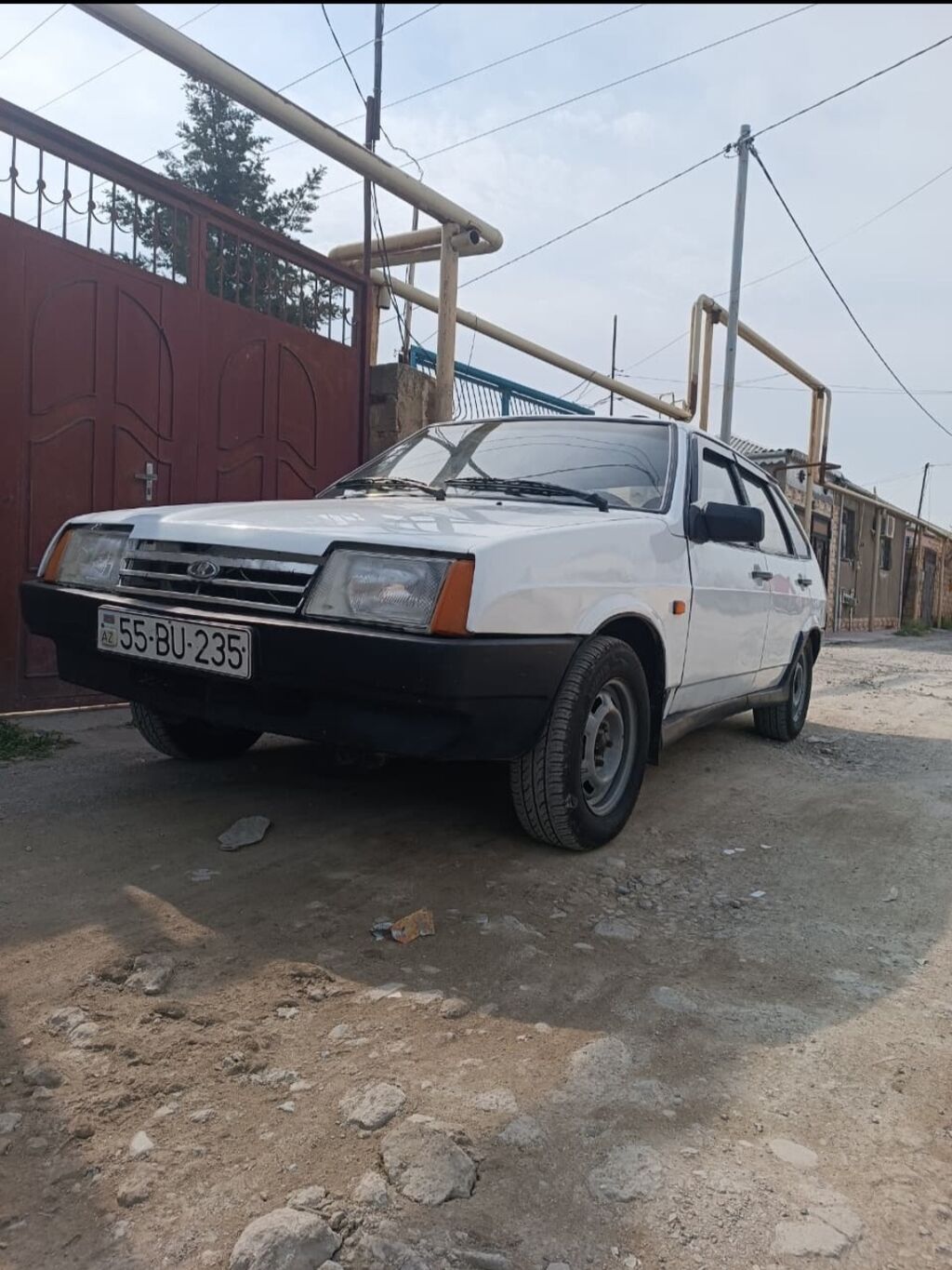 Lada Samara (VAZ‑2109) hatchbek - Korpus: 5 qapılı ağ rəngli — Avtomobillər, Şabran (5)