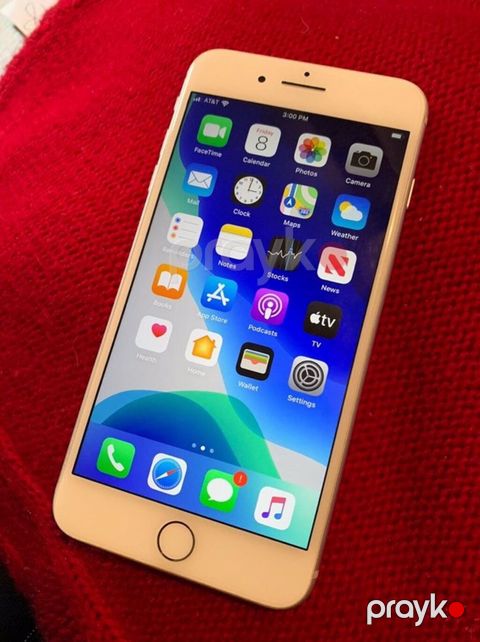 IPhone 7 Plus, 128 GB, Rose Gold, Barmaq izi — Şirvan