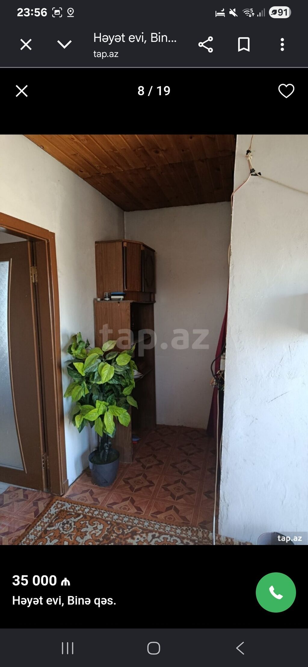 Binə 3 otaqlı, 55 kv. m — Ev, villa, Bakı (8)