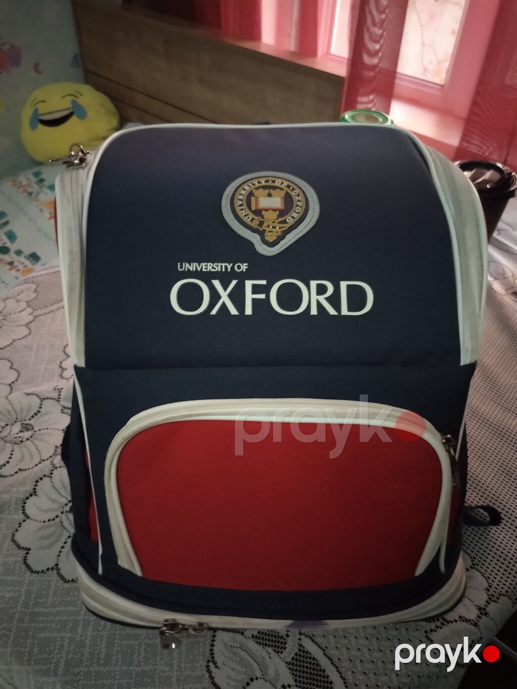 University of Oxford məktəb çantası - Rənglər: tünd göy, qırmızı və — Sırt çantaları, ranelər, çantalar, Bakı (2)