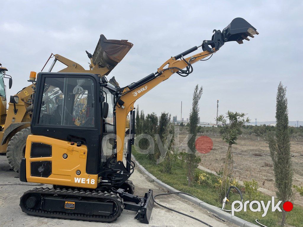Mini ekskavator "Wolf WE18", 2025 il — İnşaat texnikası, Bakı (4)