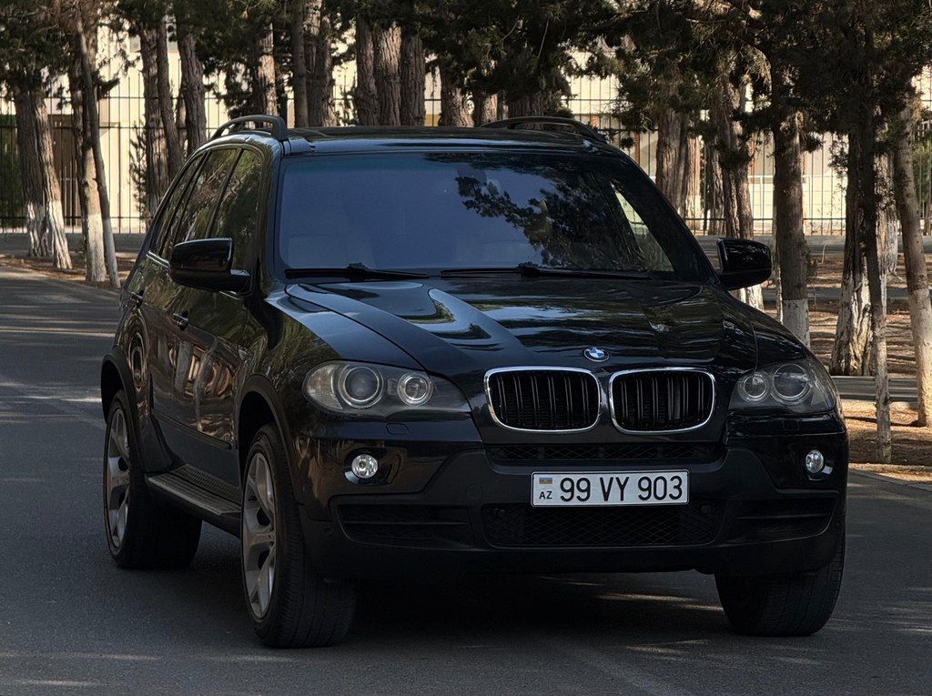 BMW X5, 4.8 L, 2008 il, 260 000 km — Avtomobillər, Bakı (6)