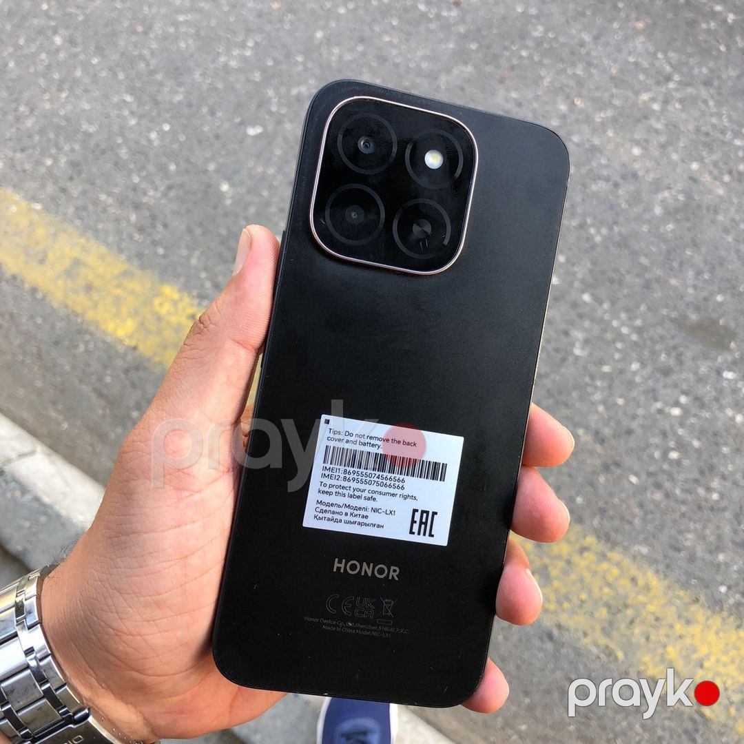 Honor X6c Midnight Black 128GB/6GB — Smartfonlar, Bakı (2)