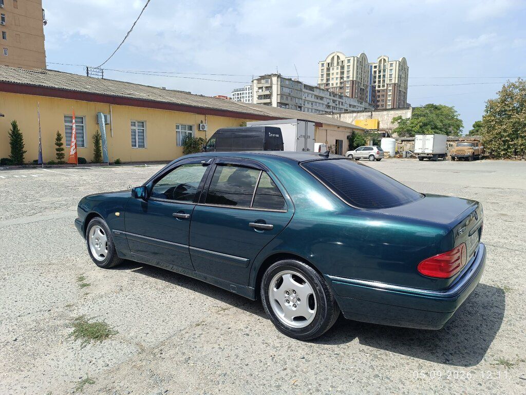Mercedes E 230, 2.3 L, 1996 il, 476 093 km — Avtomobillər, Bakı (6)