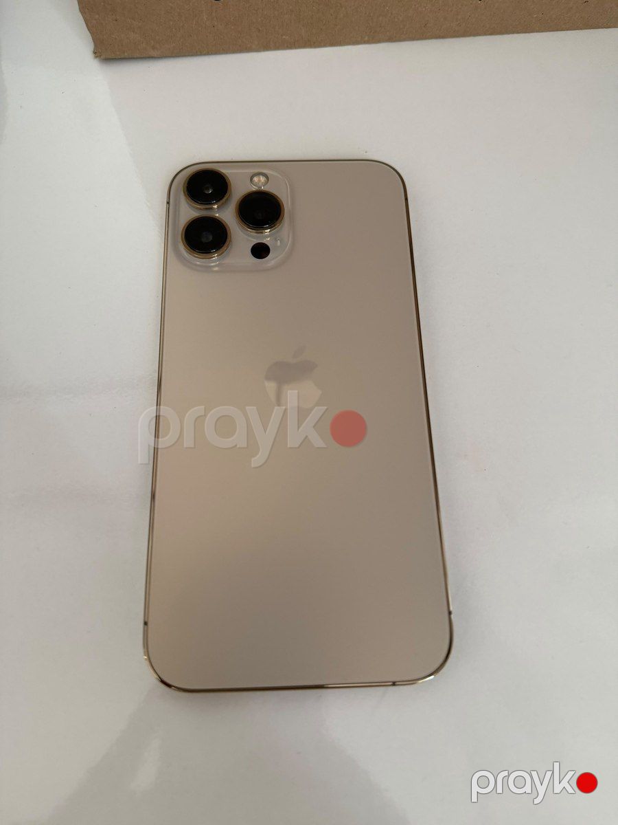 Apple iPhone 13 Pro Max Gold 128GB/6GB — Smartfonlar, Bakı (5)