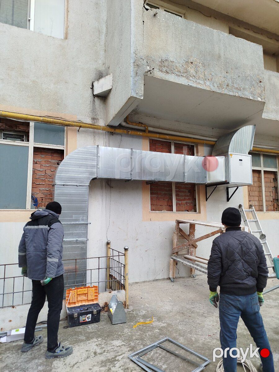 Havalandırma və kondisioner quraşdırılması — Aparatların təmiri və quraşdırılması, Bakı (4)