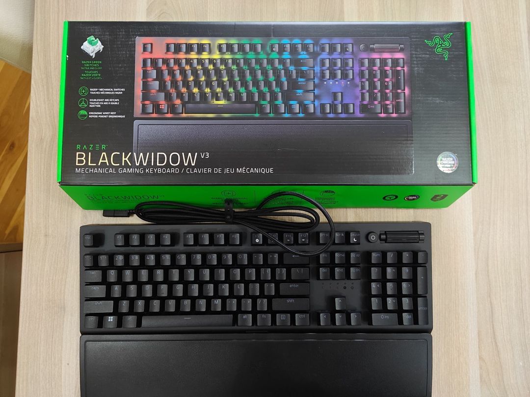 Gaming Keyboard Razer Blackwidow V3 klaviaturası — Periferik cihazlar, Bakı (2)