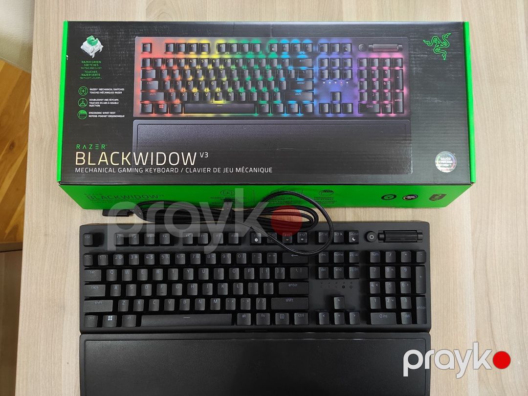 Gaming Keyboard Razer Blackwidow V3 klaviaturası — Periferik cihazlar, Bakı (2)