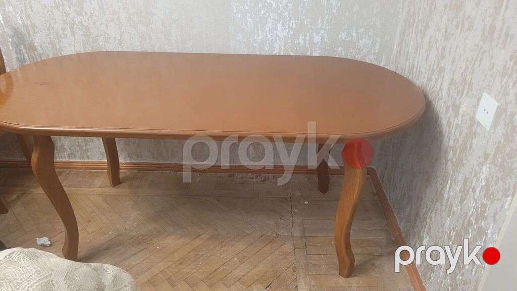 Oval formal yemək masası - Material: ağac karkas və üst səth — Masalar, Bakı