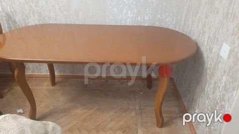 Oval formal yemək masası - Material: ağac karkas və üst səth — Bakı