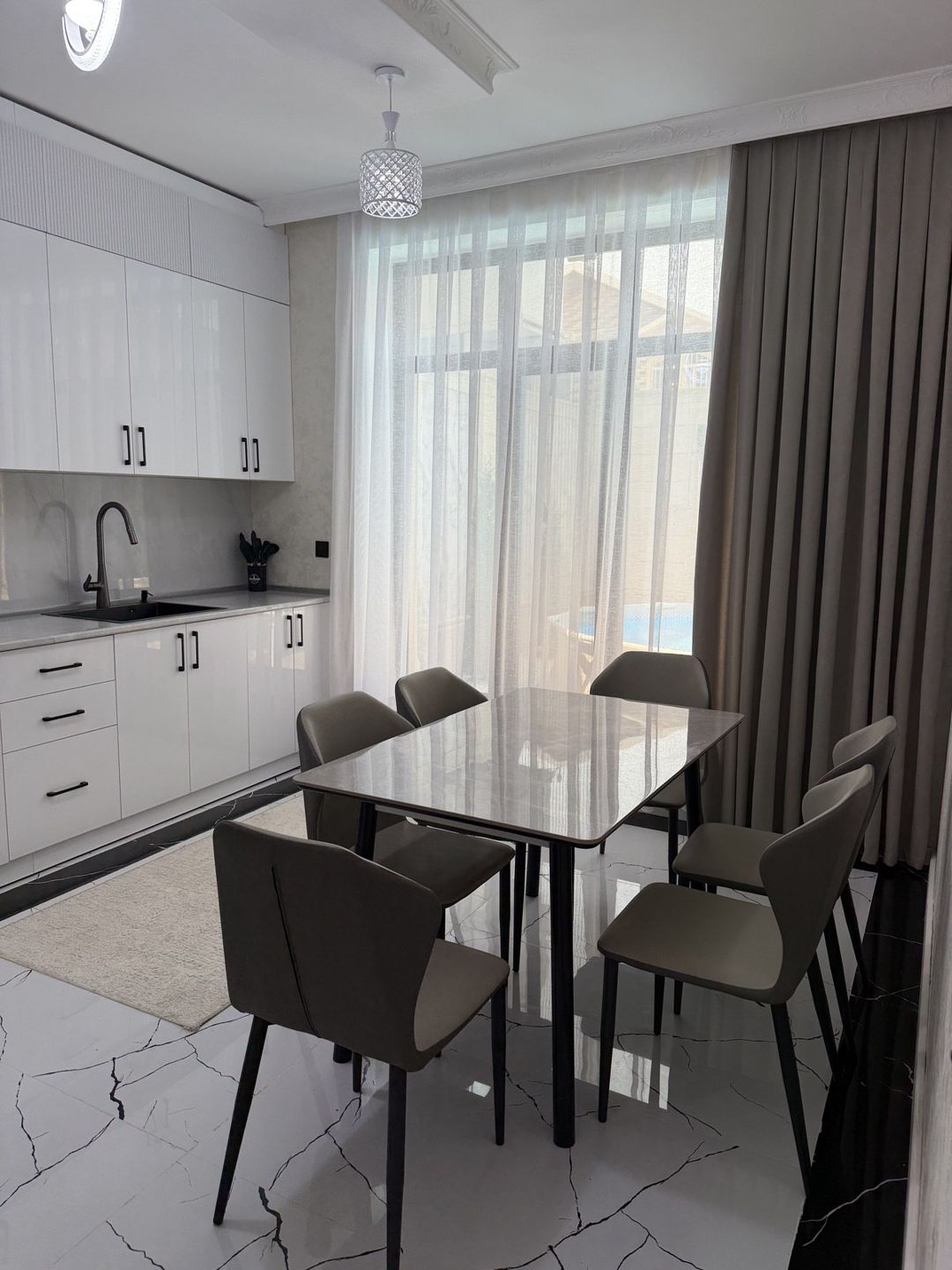 Satılır 5 otaqlı həyət evi/bağ evi 200 m² — Ev, villa, Bakı (8)