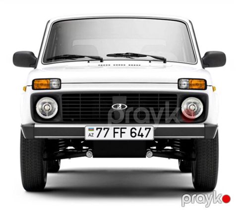 Avtomobil qeydiyyat nişanı - 77-FF-647 — Bakı