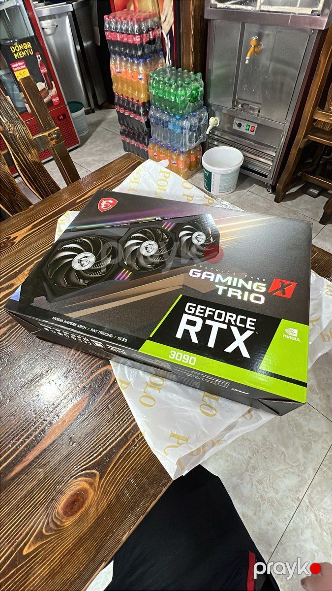 MSI GeForce RTX 3090 Gaming X Trio 24GB GDDR6X — Kompüterlər və noutbuklar, Bakı
